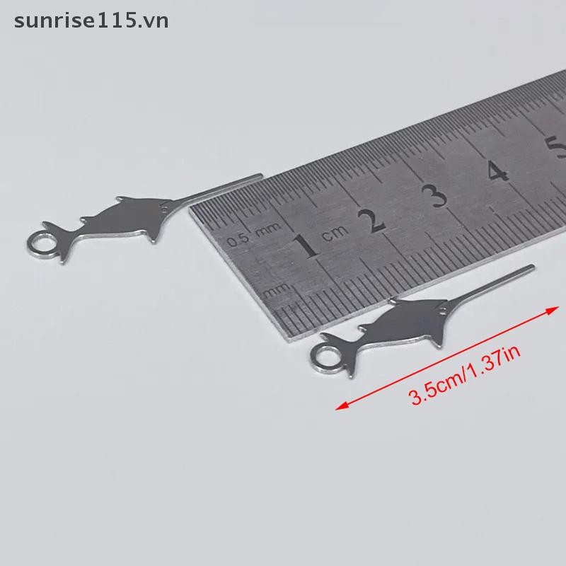 Srvn Hình cá Thép không gỉ cho điện thoại thông minh Loại bỏ khay thẻ Sim Eject Pin Key Tool Universal Thimble.