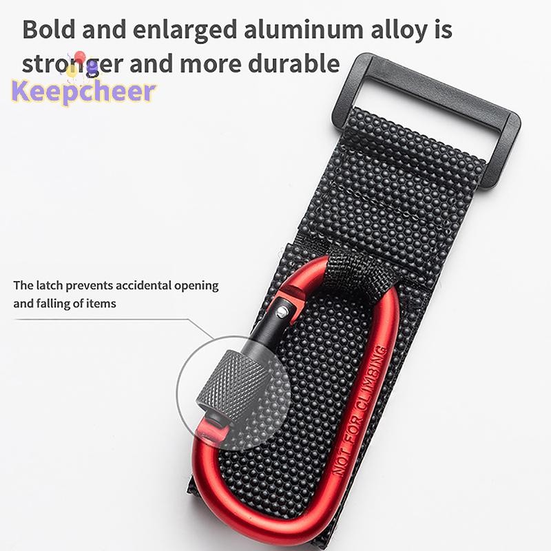 [Keepcheer] Móc xe tay ga điện xe máy Móc trước bằng hợp kim nhôm Móc tay lái cho xe đẩy em bé Móc treo móc xe đẩy em bé [Mới]