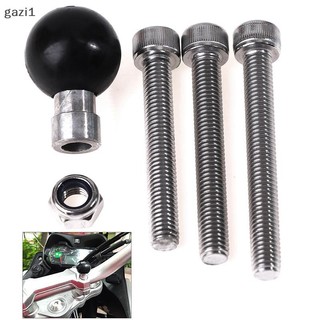 [gazi1] Đế kẹp tay lái xe máy 1 inch 25mm kèm ốc vít M8 cho Ram Mount Boutique