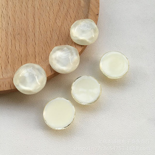 Retro Hình Học Tròn Không Đều Nước Ripple lõm lồi Nhựa Miếng Dán diy Bông Tai Bông Tai Kẹp Tai Bán Buôn