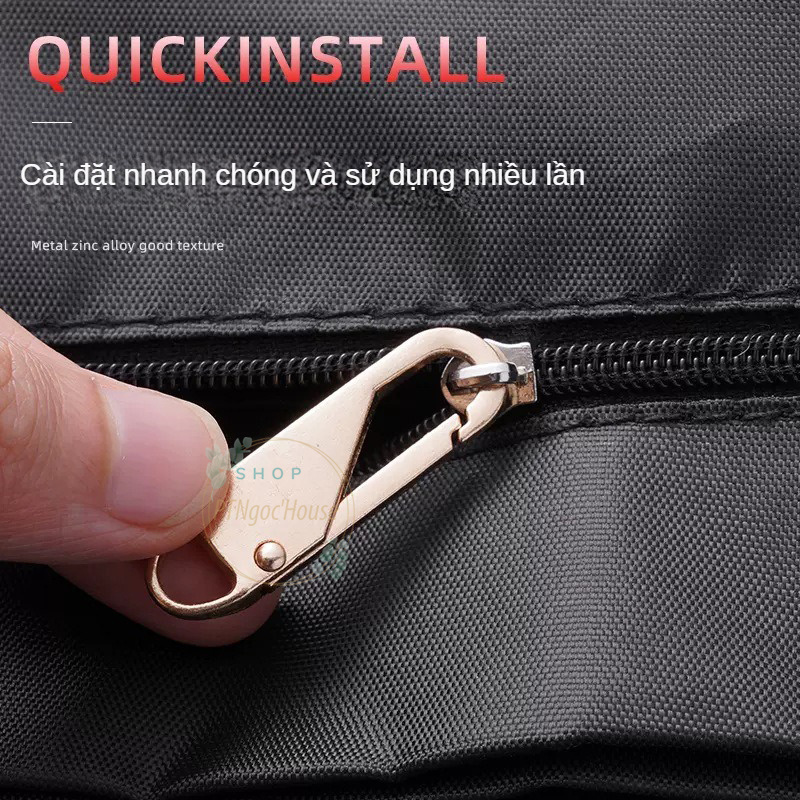 [HÀNG CÓ SẴN] Móc Khóa Kéo Thay Thế Đa Năng Bằng Kim Loại Có Thể Tháo Rời Tiện Dụng