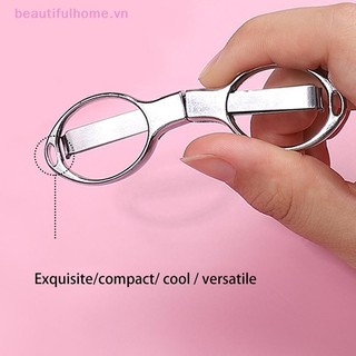 [Beautifulhome] Kéo gấp mắt nghệ thuật Nail Art Kéo dài bằng thép không gỉ Kéo dài đa chức năng Kéo dài 8 hình Dụng cụ làm móng tay Kéo móng tay [làm đẹp]