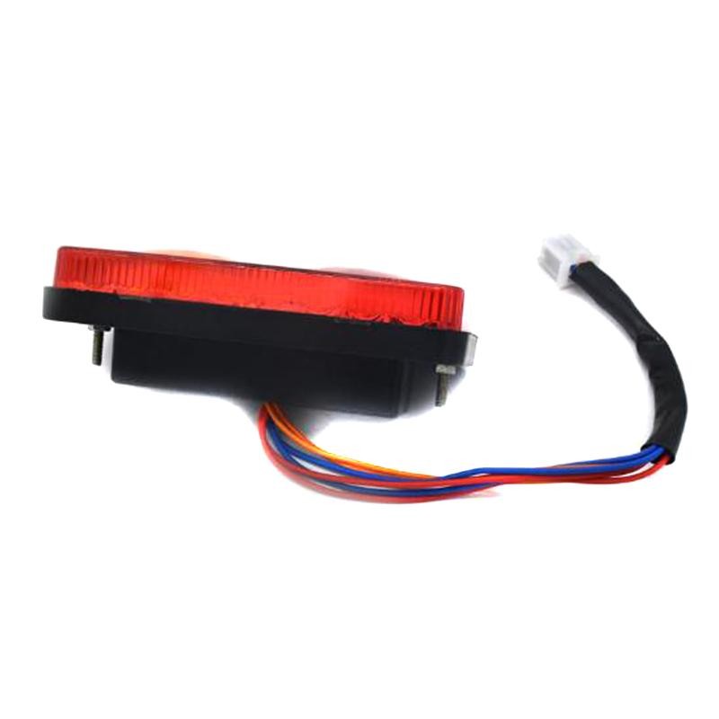 Tmoy 12V DC LED Hậu Sau Đèn Phanh Tín Hiệu Ngược Cho Xe Đạp Điện TCM