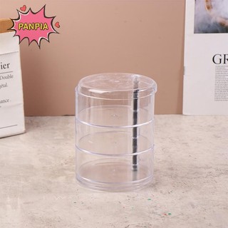 [PNPIA] Hộp Bảo Quản Trong Suốt Chống Bụi Và Chống Thấm Nước Dung Tích Lớn Xoay Được Trang Sức Kẹp Tóc Trang Sức Mỹ Phẩm Hộp Bảo Quản VN