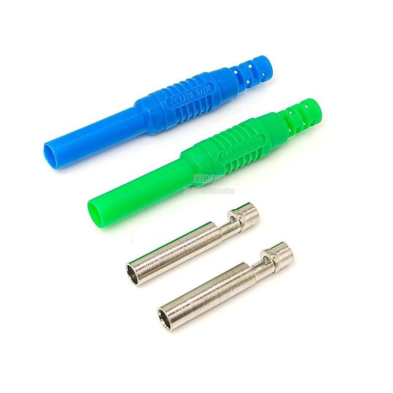 Full Cover Chuối Nữ Ổ Cắm Đồng Nguyên Chất 4 Mm Chuối Jack Đầu Nữ Mông Nữ Ổ Cắm Loại An Toàn Dây Hàn Kiểm Tra Cắm