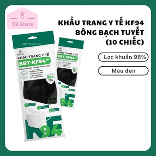 Khẩu Trang Y Tế KF94 Bông Bạch Tuyết (10 Chiếc) - Lọc Khuẩn 98%