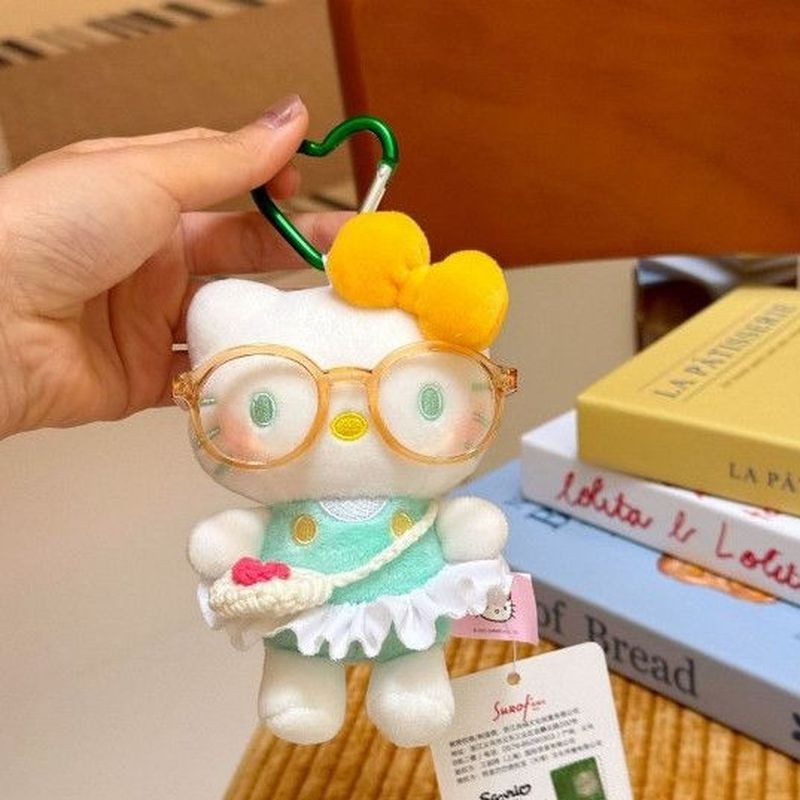 Mặt dây chuyền búp bê sang trọng búp bê Kitty dễ thương