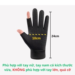 【MOTEX】Găng Tay Hở 2 Ngón Chống Nắng, Có Thể Sử Dụng Cảm Ứng Điện Thoại
