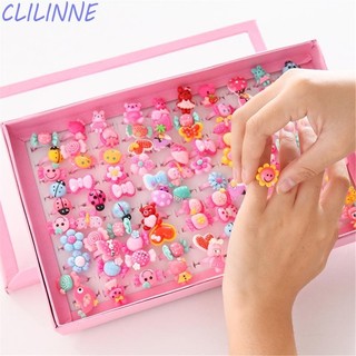 CLI 10 Chiếc Hoa Hình Động Vật Nhẫn Số Lượng Lớn Cho Trẻ Em Đảng Sân Khấu Đạo Cụ Màu Sắc Các Loại
