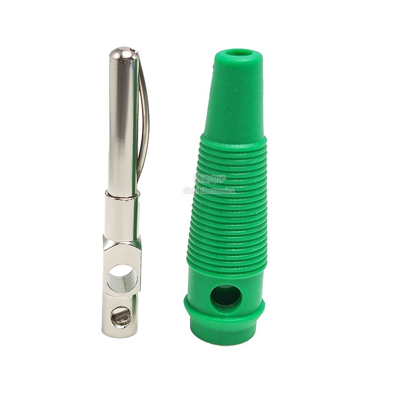 4MM Chuối Cắm Đơn Chân Không Hàn Điện Cao Cấp Thanh Đàn Hồi Kiểm Tra Loa Dây Kết Nối Đồng Nguyên Chất Cao Cấp