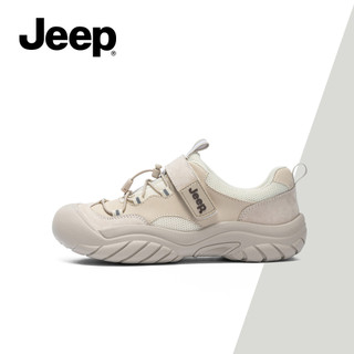 Giày đi bộ ngoài trời mới mùa xuân dành cho nữ JEEP, Khóa màu đa năng, Giày đi bộ thể thao du lịch nhẹ