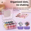 Bộ hộp chỉ kim may MONOSTYLE, Phụ kiện DIY Trang phục thủ công Bộ hộp may, Dụng cụ may cầm tay Mini Du lịch tại nhà