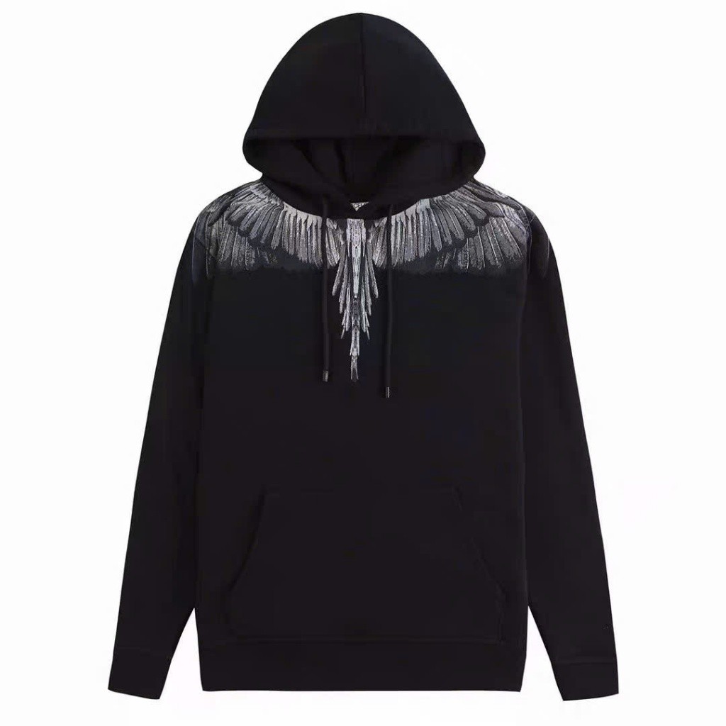 Áo Hoodie Burlon Cánh Đại Bàng Xám KCloset Áo Nỉ Dày Dặn Dáng Rộng Nam Nữ NA940