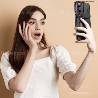 Vỏ Cho VIVO V50 VIVOV50 Lite V50Lite V50E VIVOV50Lite Vỏ Điện Thoại Cứng Chống Sốc Kim Loại Giáp Vòng Giá Đỡ Stent Back Đẩy Ống Kính Máy Ảnh Bảo Vệ Quyền Riêng Tư Giá Đỡ Vỏ Sau Q