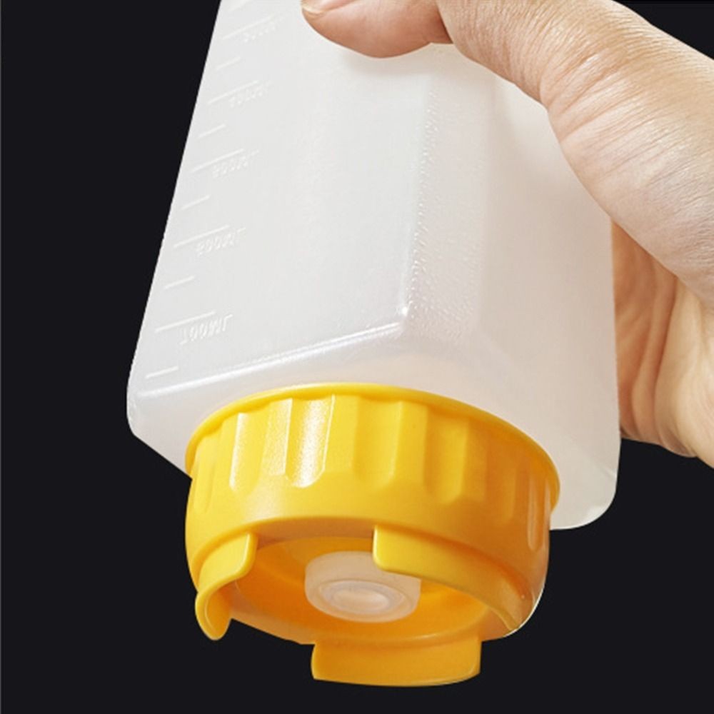 Chai Nước Sốt JiKK, In First Out First 700ml 24oz Chai Bóp, Chai Đựng Salad Nhựa Dung Tích Lớn Hai Đầu Bếp Dã Ngoại