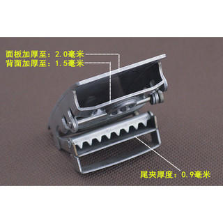 Khóa thắt lưng nam thép không gỉ, khóa tự động, không gây dị ứng