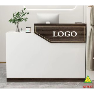 Quầy thu ngân, tiếp tân, tính tiền bằng gỗ MDF QTT527 - NỘI THẤT LẮP RÁP VIENDONGADV