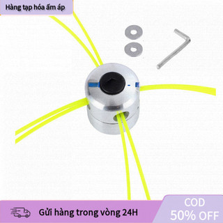 [COD] Đầu cước hợp kim nhôm cho máy cắt cỏ xăng và pin 2400W, bát cước siêu bền, cắt khỏe ổn định