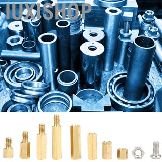 Iuxishop Garosa 120pcs M4 Hex Standoff ốc vít kit nam nam thép không gỉ cho PCB bo mạch chủ với hộp lưu trữ