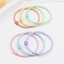 Scrunchies Màu Đàn Hồi Cho Tóc Duổi Ngựa Và Bun - Bộ 5 Chiếc Thời Trang
