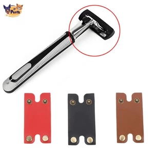 Shavor Head Cover Da PU chống trầy xước Dễ dàng lắp đặt Vỏ bảo vệ Shavor Blade Di động cho khách sạn căn hộ