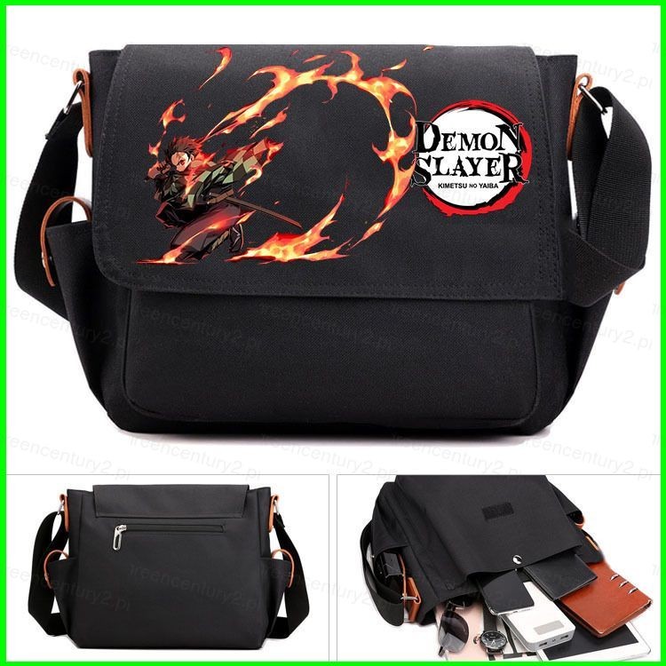 GC2 Demon Slayer Hoạt Hình anime Túi Thể Thao Túi Đeo Vai Thời Trang Dung Tích Lớn Đa Năng Túi Đeo Ngang CG2