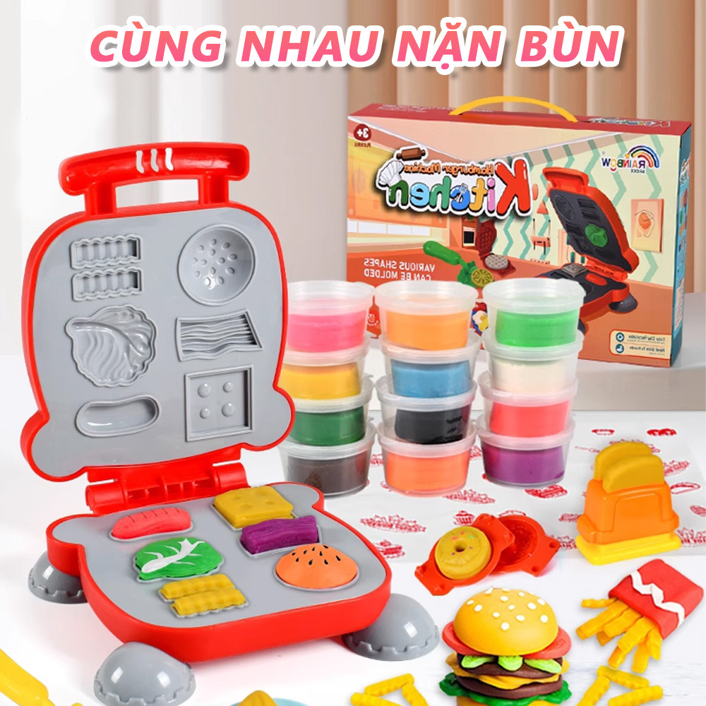Clay Mold Tool Set Toy Plasticine Play Dough Clay DIY Kitchen Toy Gift Clay Toys for Girls