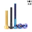 TC4 Chất liệu hợp kim titan Đầu côn Vít Torx Bên trong Xe đạp Phụ tùng sửa đổi xe máy Côn Trụ cột Đầu màu Bu lông M6M8M10
