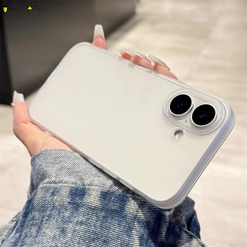 Dành Cho OnePlus Turbo 6 6V Ace 6 5 3 2 10 9 7 Pro Ultra Racing 3V 2V 15 13 13T 12 11 9RT 8 8T 5G Vỏ Điện Thoại ins Đơn Giản Trắng Mờ Mờ Dễ Thương Trong Suốt Vỏ Mềm