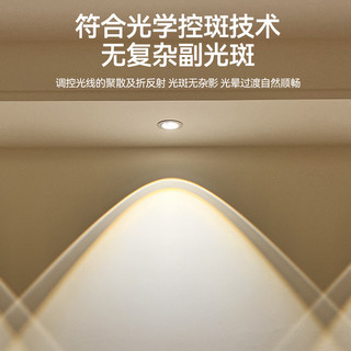 2024 Phong Cách Mới Cầu Vồng Đôi Mắt Nhỏ Hill Led Spotlight Nhúng Hộ Gia Đình Phòng Khách Treo Tường Đèn LED Downlight ZYMS