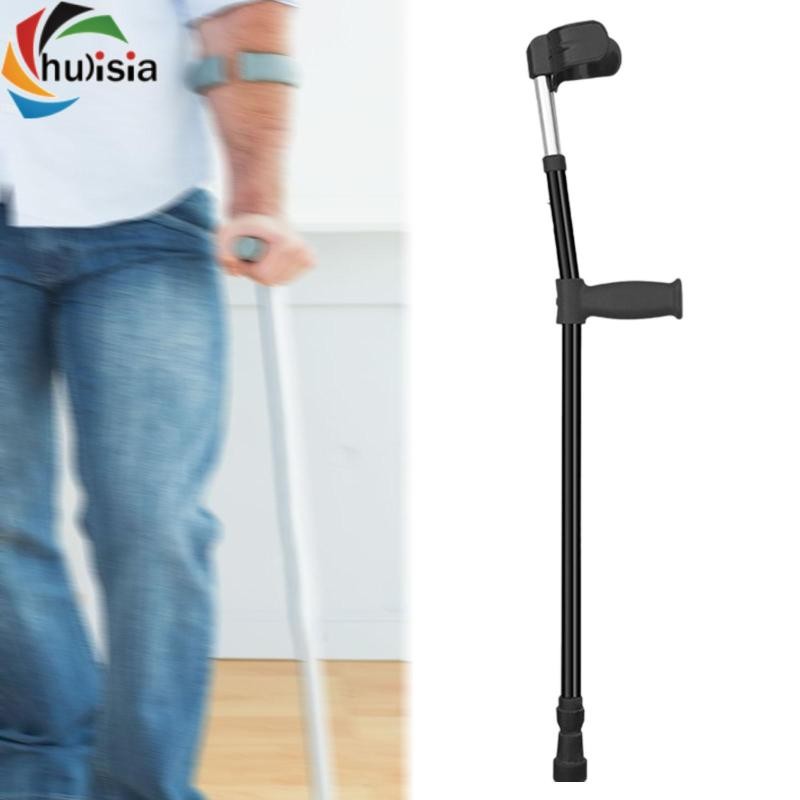chulisia Nạng trán cho người lớn Gậy đi bộ chống trượt bằng nhôm nhẹ