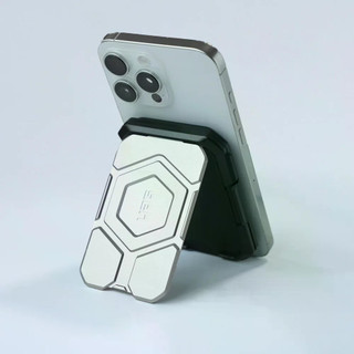 Ví từ tính cứng Armor cho iPhone 16 / 15 Pro Max & 14 Pro, cộng với Samsung Galaxy S25 / S24 Ultra.Tính năng một snap-on có thể tháo rời