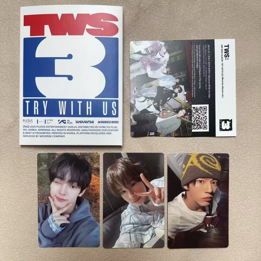 Album Mini thứ 3 củaTWS 'THỬ VỚI CHÚNG TÔI' (Wvs Album Ver.)