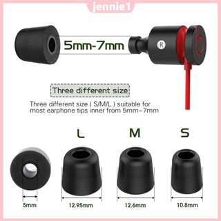 Comply Foam Tips Nút tai cách âm Đệm tai thay thế nâng cao trải nghiệm âm nhạc Nhẹ nhỏ gọn cho tai nghe