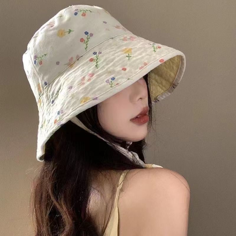 Mũ hoa điều chỉnh cho nữ, lý tưởng chống nắng mùa hè và sử dụng hàng ngày