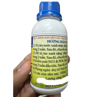 Api Algae Cure Pond Phân Hủy Phân Cá, Làm Nước Siêu Trong, Giảm Bụi Cực Nhanh Chiết Lẻ Chai 100ml