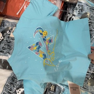 AP52 Áo Phông Trẻ Em 11-38kg,Chất Cotton Hữu Cơ Mát Lịm Thương Hiệu DOU DOU KID
