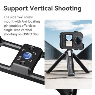 Dành Cho DJI OSMO 360 Phát Hành Nhanh Kim Loại Thỏ Lồng DJI Khung Bảo Vệ Toàn Cảnh Phụ Kiện Camera Thể Thao