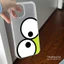 ibumpers Ốp Điện Thoại iPhone Sesame Street Oscar the Grouch Big Eyes Pattern Ốp Lưng Trong Suốt Nhám Mờ Chống Bẩn Cho IPhone 16 15 14 12 13 11 Pro Max IP 7 8 Plus X XS XR