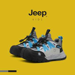 JEEP Giày Trẻ Em Bé Trai Chống Trơn Trượt Giày Thể Thao Mùa Xuân 2025 Lớn Trẻ Em Bé Gái Da Chống Thấm Nước Chạy Bộ Giày Trẻ Em Thể Thao Chống Mài Mòn
