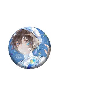 Bộ huy hiệu trâm cài cosplay Dazai Osamu và Nakahara Chuuya - phụ kiện thời trang độc đáo