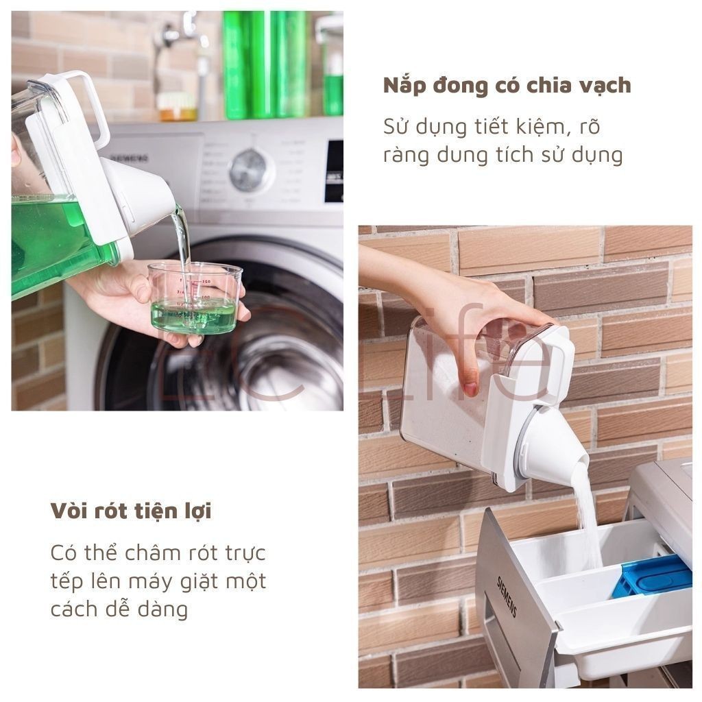 hộp đựng gạo hộp đựng đồ khô hộp nhựa đựng hộp nhựa đựng đồ khô chống tràn Hộp đựng bột giặt nước giặt nước xả