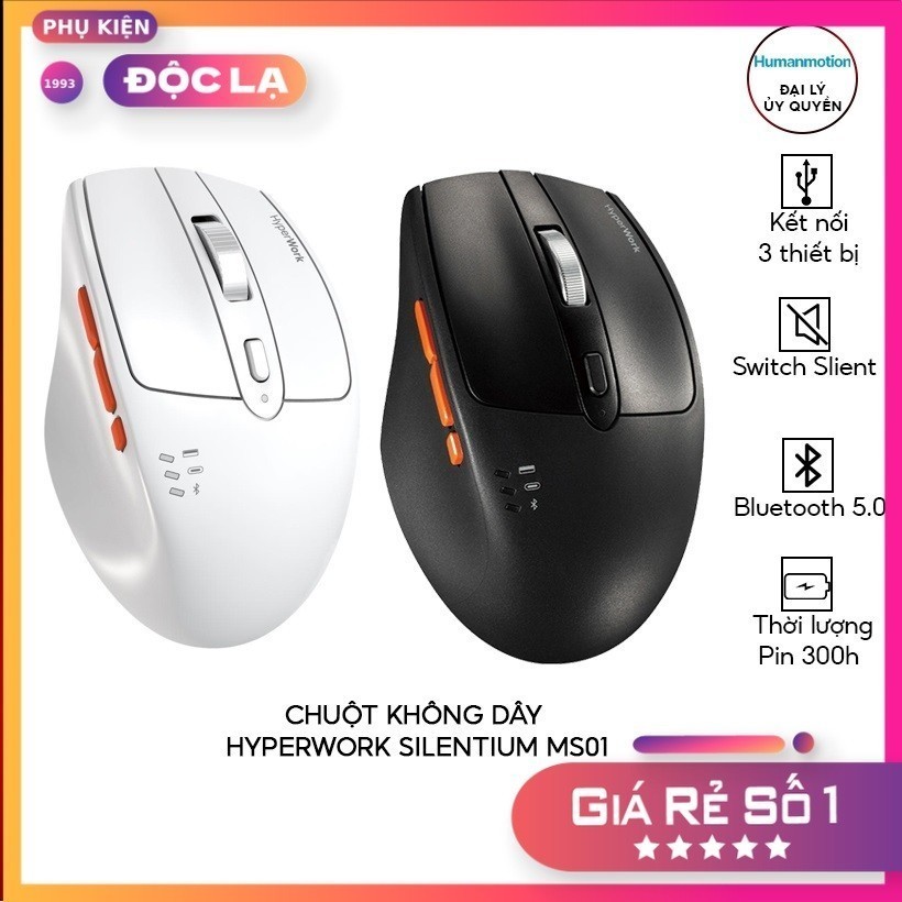 [HOT] Chuột không dây HyperWork Silentium MS01 - Hàng chính hãng ...
