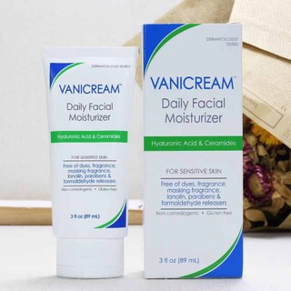 Vanicream Daily Facial Moisturizer With Ceramides and Hyaluronic Acid Sensitive Skin