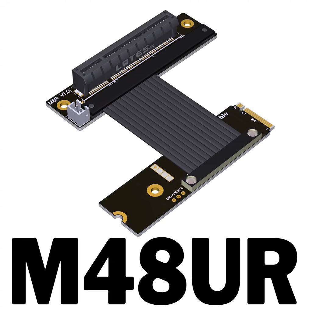 Cáp nối dài ADT-Link M.2 NVME sang PCI-E x4 x8 PCI-E 4.0x4 gen4 64G / bps Cáp chuyển đổi cho M2 NVME 2230 2240 2260 2280 Cáp nâng SSD