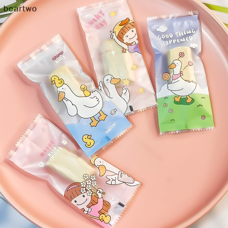 < Beartwo > 200 Chiếc Túi Nhựa Đường Nougat Kẹo Đậu Phộng Bọc Handmade Kẹo Bọc Bánh Trang Trí Bao Bì Túi Đẹp