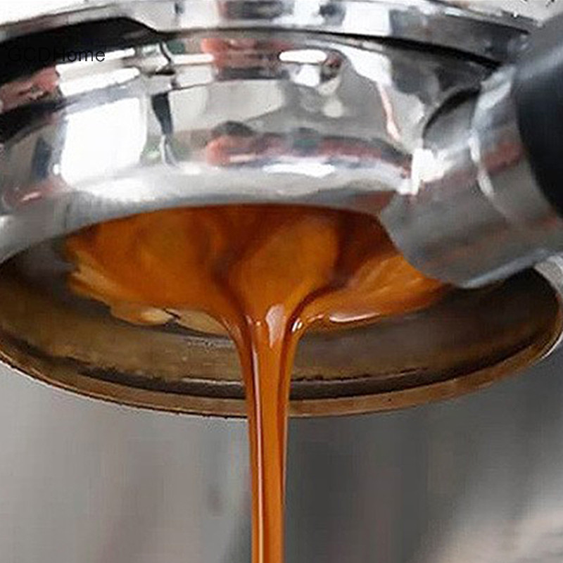 Gcdhome 51 / 53 / 5mm Nhà bếp bằng thép không gỉ Puck Màn hình lọc mịn hai lớp cho Portafter Espresso Phụ kiện HOT