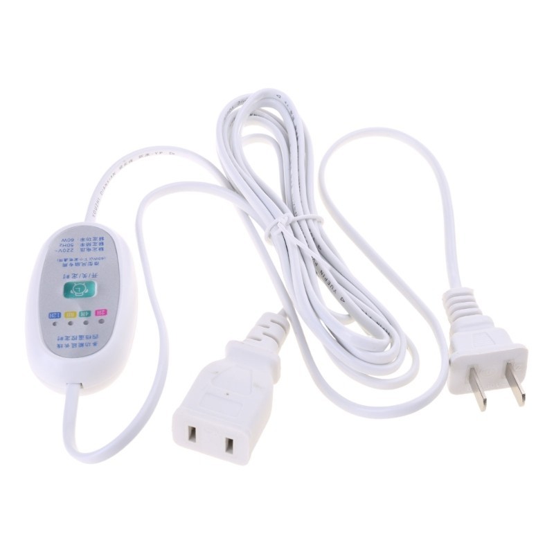 Cáp mở rộng nguồn quạt LED Moon US có bật hẹn giờ từ xa 250cm