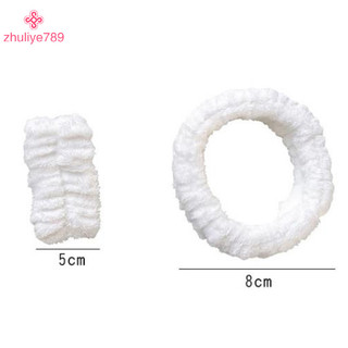 < zhuliye789 > 1 Cặp Nữ Tập Yoga Chạy Mặt Rửa Dây Đeo Tay Để Rửa Mặt Spa Cổ Tay Washband Tóc Microfiber Thấm Hút