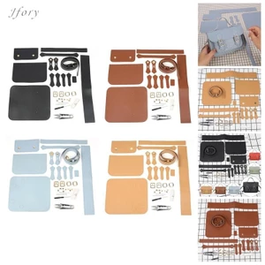 Jfory DIY May Khâu Túi Da Nữ Dụng Cụ Làm Bộ Hoàn Chỉnh Túi Xách